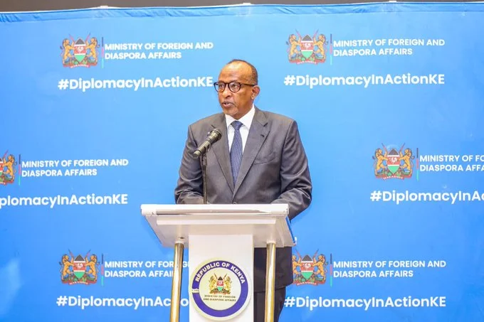 Health Cabinet Secretary Aden Duale on October 6, 2026