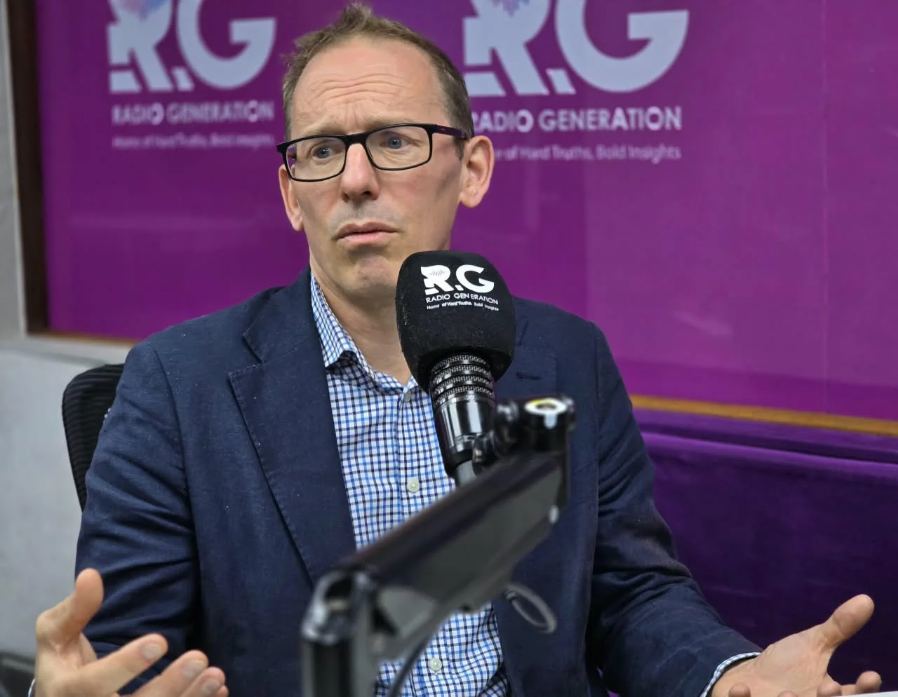 British High Commissioner to Kenya, H.E. Matt Baugh, on Radio Generation interview on October 9, 2026.