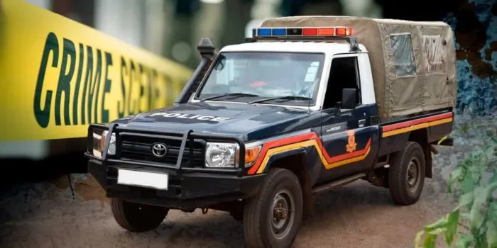 Kenyan Police vehicle