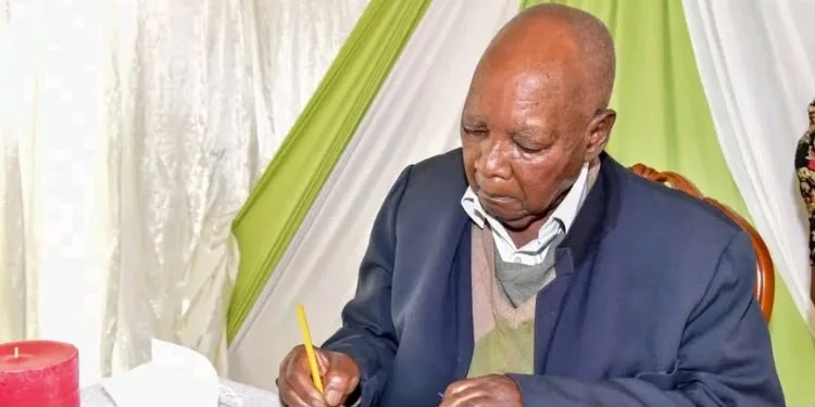 The late Kenya’s first Ambassador to the United States and former Lugari Member of Parliament, Burudi Nabwera.
