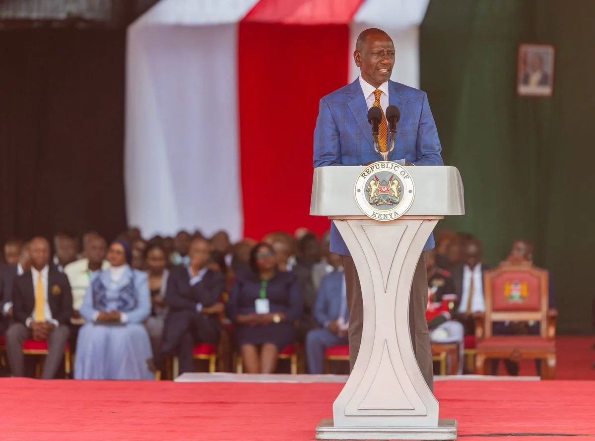 President William Ruto addressing the Agriculture and Food Security Transformation Summit at Jamhuri ASK Showground, Nairobi, October 8, 2026.