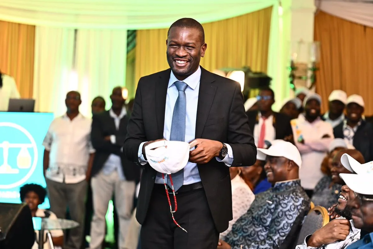 Nairobi Senator Edwin Sifuna during the unveiling of The Equitable Party (TEP)on October 4, 2026
