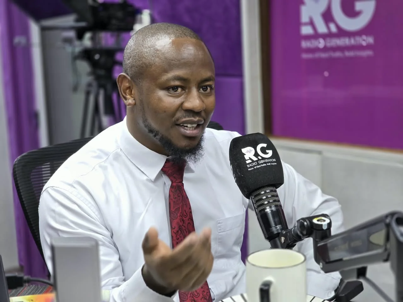 Youth Advocate, Peter Gitau, on a Radio Generation interview on October 13, 2026