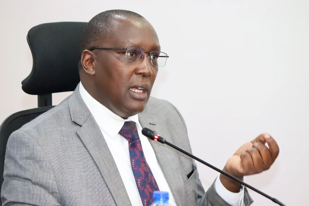 Water Services Regulatory Board (WASREB) CEO Leparan Tialal appears before the National Assembly Departmental Committee on Blue Economy, Water and Irrigation in Parliament on 13th October 2026. PHOTO/DAVID BOGONKO NYAKANG'O