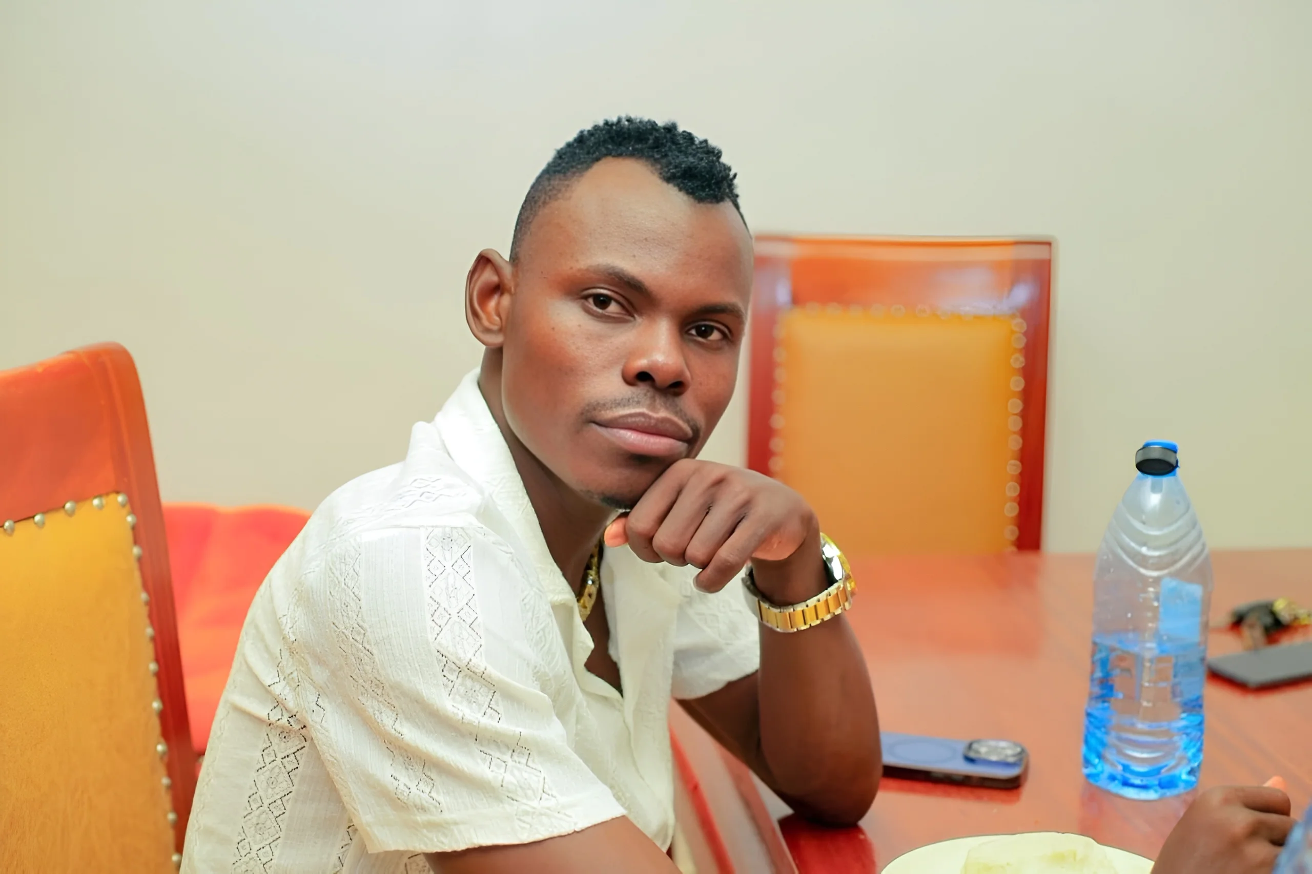 The famous luo musician Elisha Toto