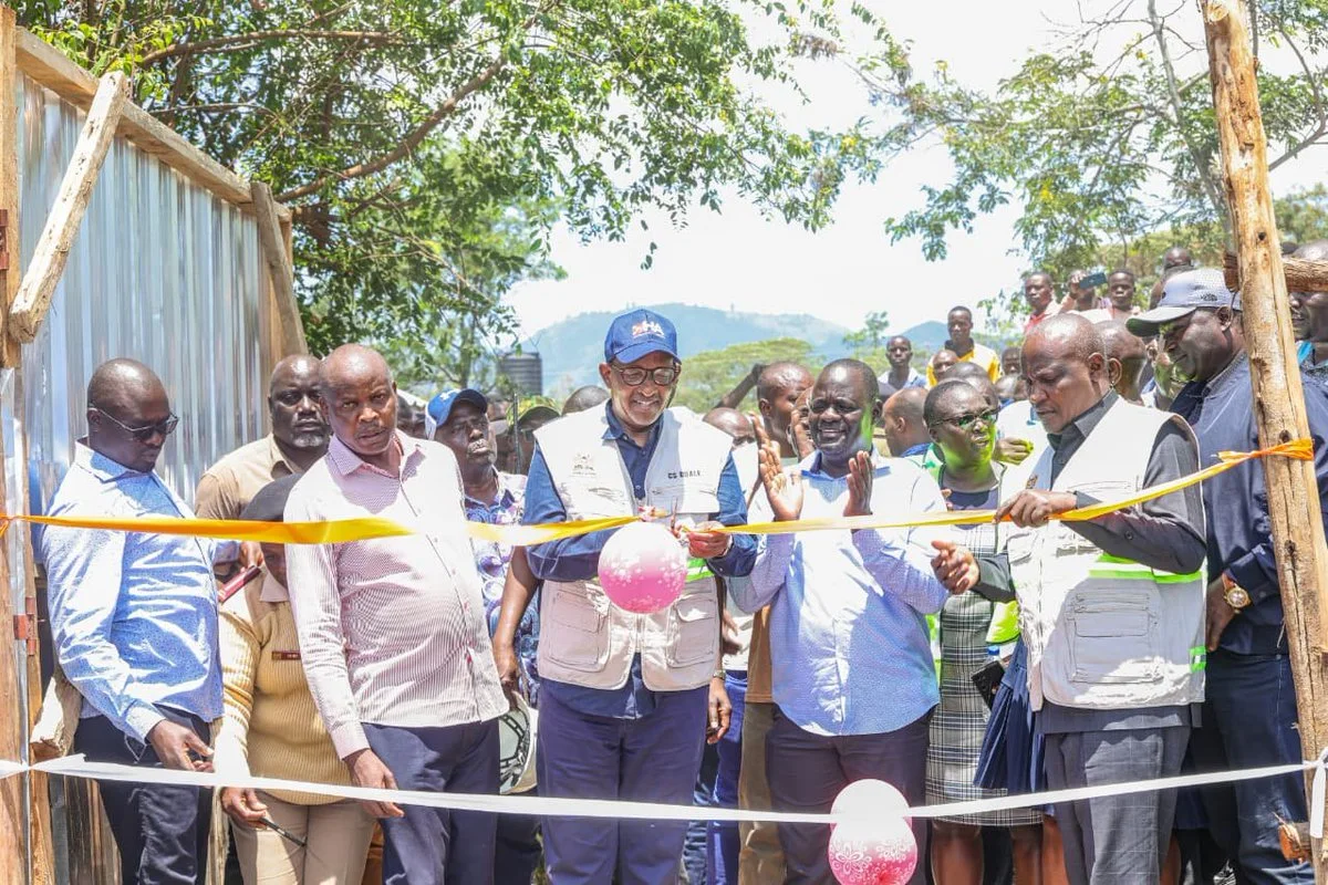 Health Cabinet Secretary Aden Duale during the laying the foundation stone for the new Magunga Level 4 Hospital in Homa Bay on October 23, 2026