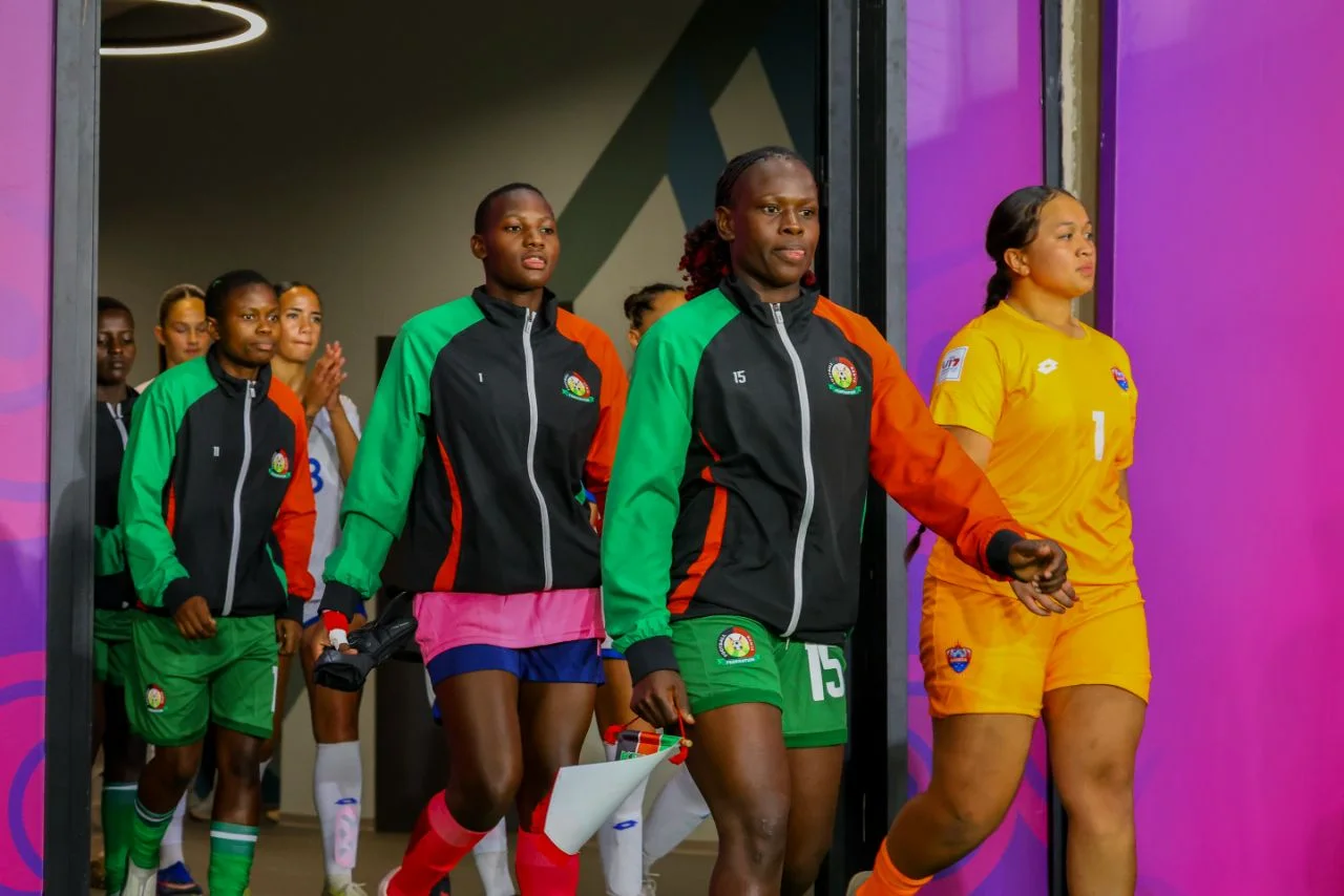 Kenya's Junior Starlets qualifying for the round of 16 of the FU17 World Cup following their 4-0 victory over Samoa on October 25, 2026.