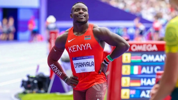 Kip Keino Classic: Omanyala loses to Australian Lachlan in 100m race