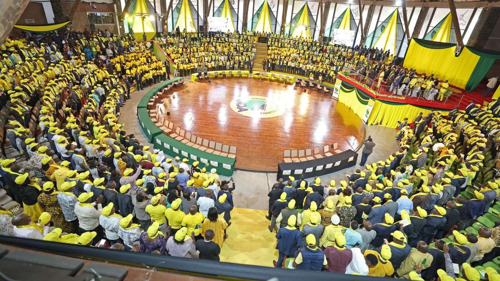 UDA delegations during a meeting at Bomas of Kenya, Nairobi on September 29, 2023. PHOTO/UDA
