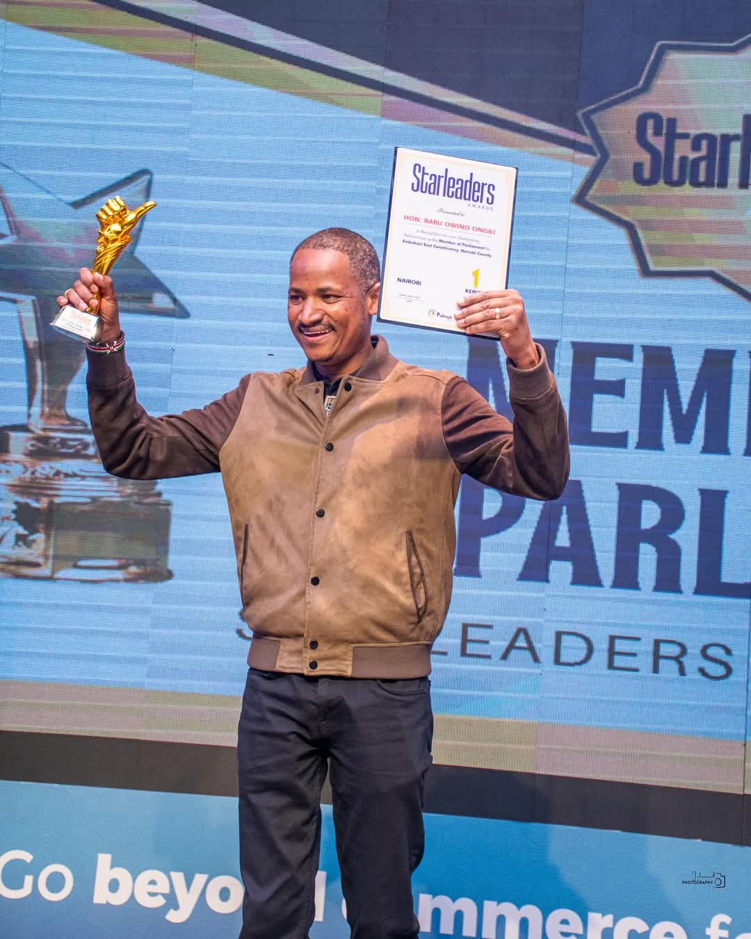 Babu, Wandayi, Bitok among leaders awarded for outstanding performance