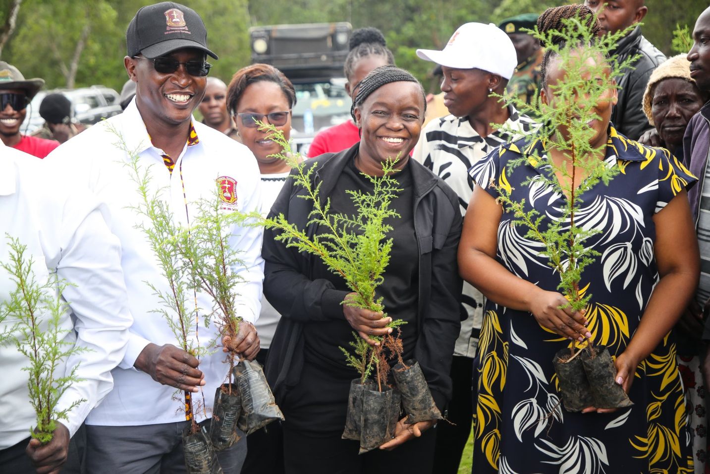 Environment CS Deborah Barasa unveils tree planting exercise in West Pokot