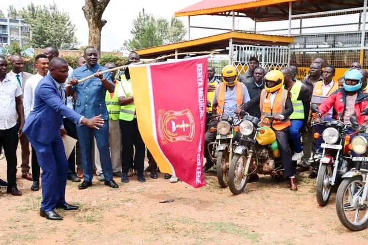 Bungoma boda boda riders receive training in emergency response