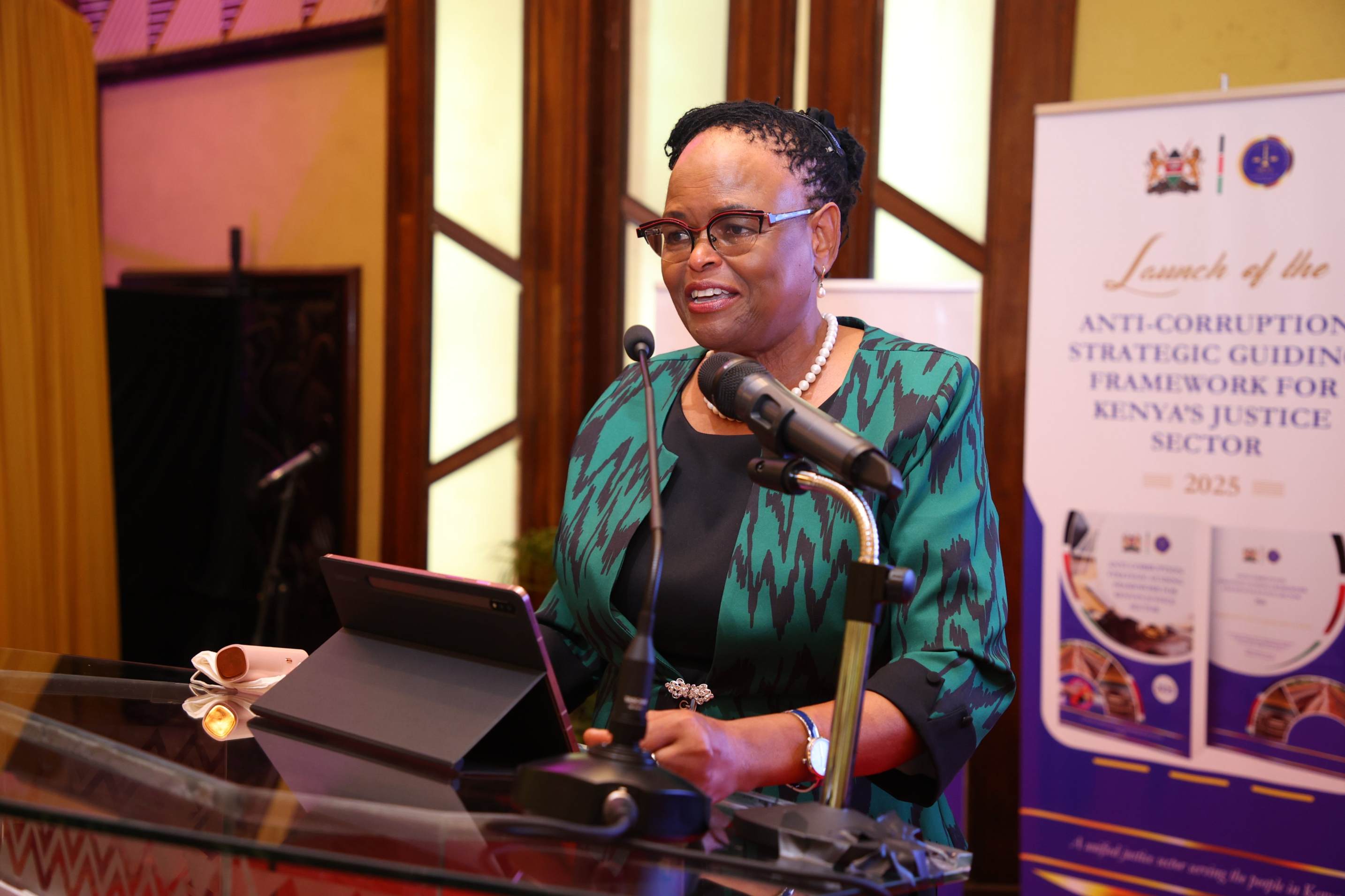 CJ Koome vows zero tolerance for corruption in the Judiciary