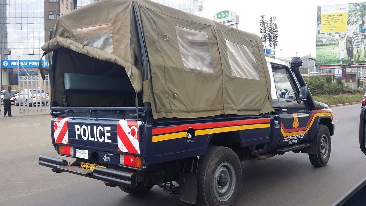 A police car. PHOTO/Citizen Digital