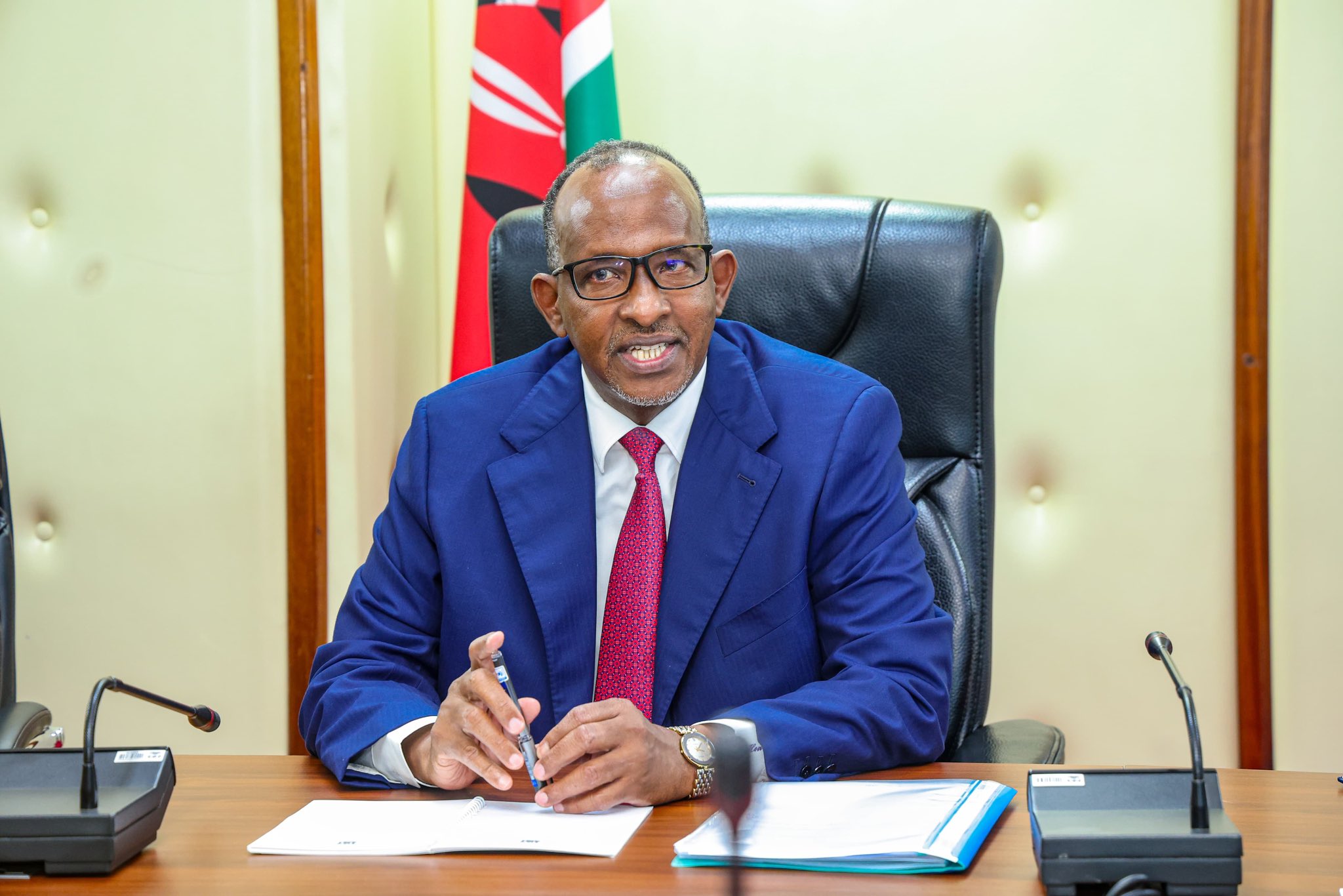 CS Duale reacts after Health Ministry move