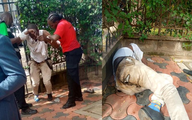 Judiciary speaks after man sets himself on fire outside Supreme Court