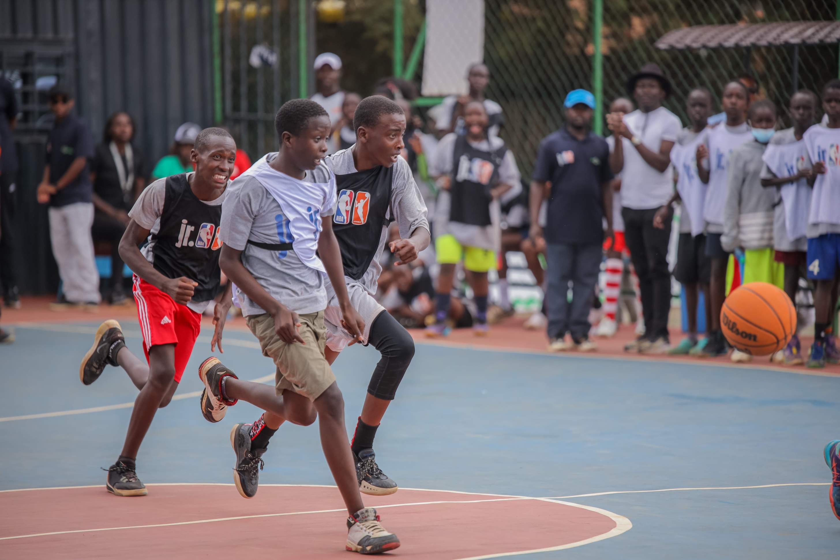 Over 500 juniors benefit from financial literacy clinics at M-PESA Jr. NBA games