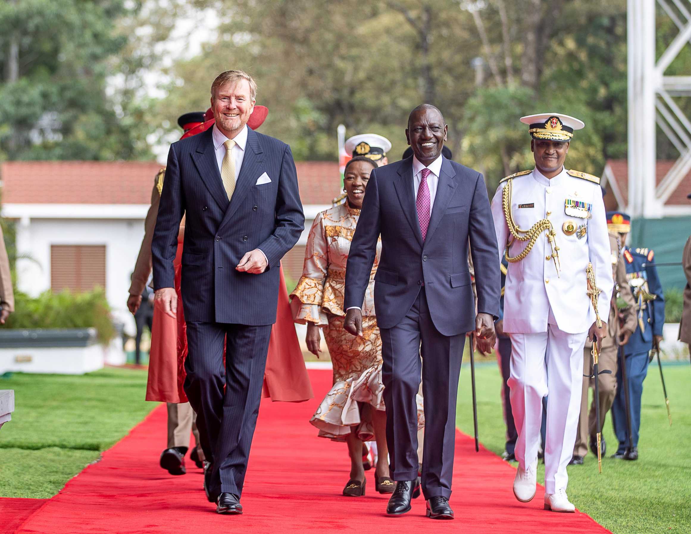 King Willem-Alexander tells Ruto to respect Human Rights