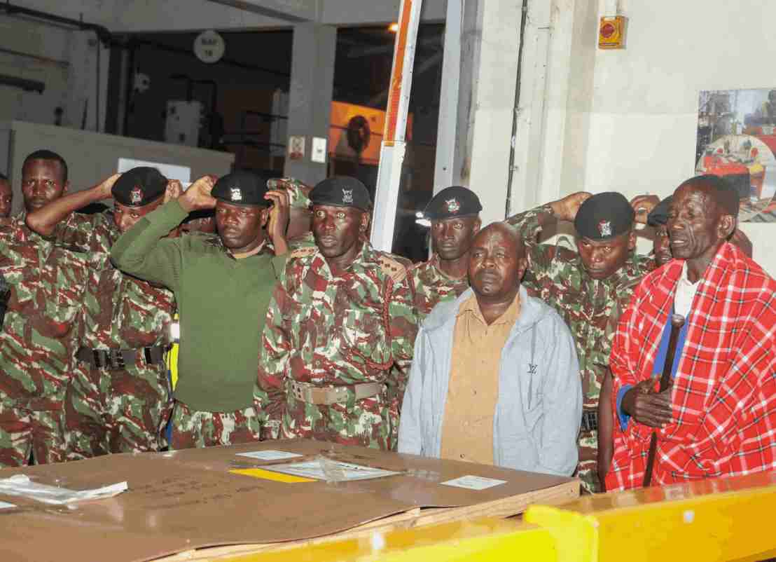 Body of officer slain in Haiti arrives in Kenya