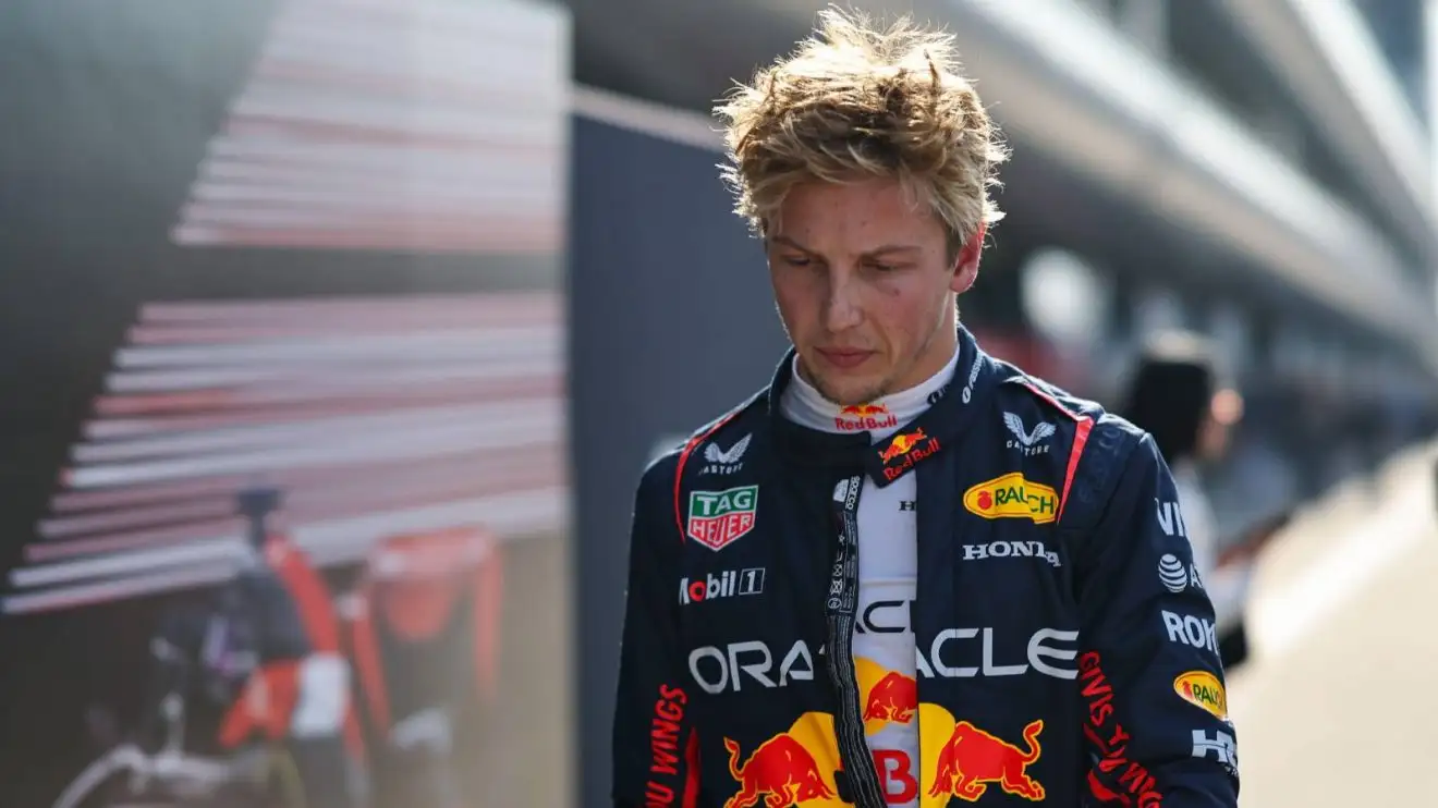 Red Bull driver Liam Lawson. PHOTO/PlanetF1