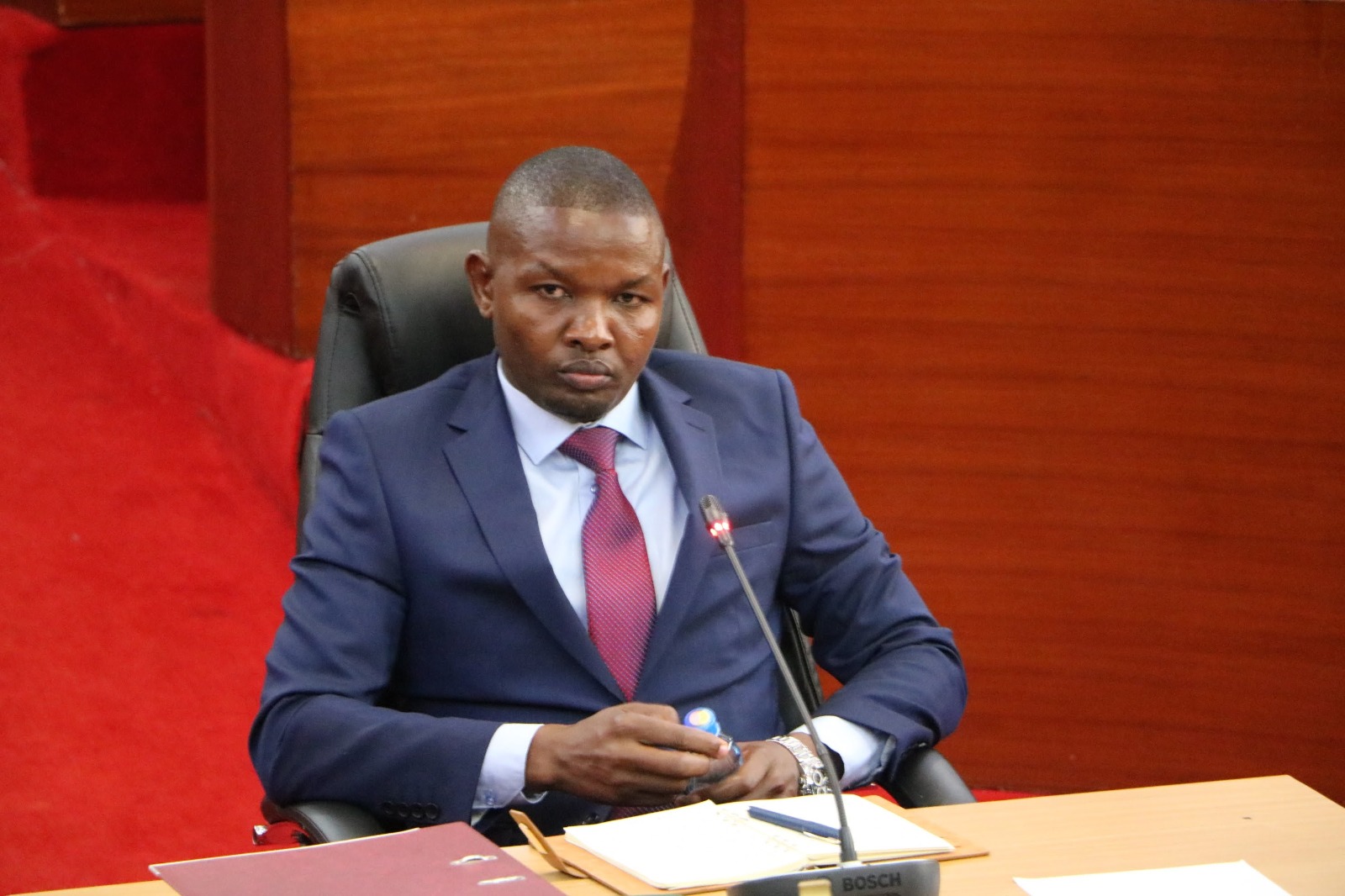 Deputy Governor of Meru County, Isaac Mutuma. PHOTO/ County Assembly of Meru