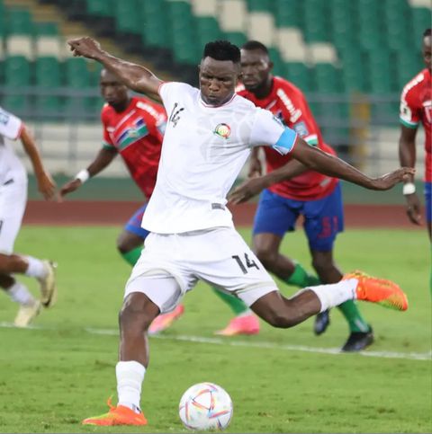 Last minute goal saves Harambee Stars from defeat to Gambia