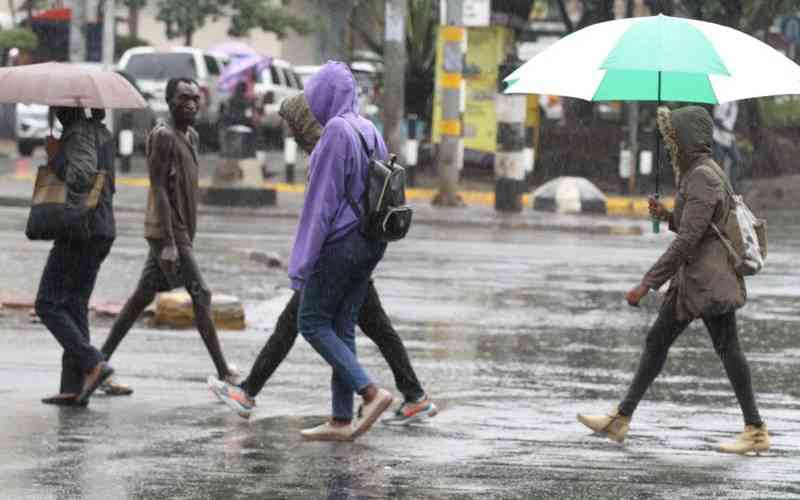 Wet week ahead as Met warns of more rains across Kenya