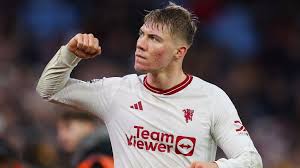 Manchester United striker Hojlund happy to end 22 game goal drought