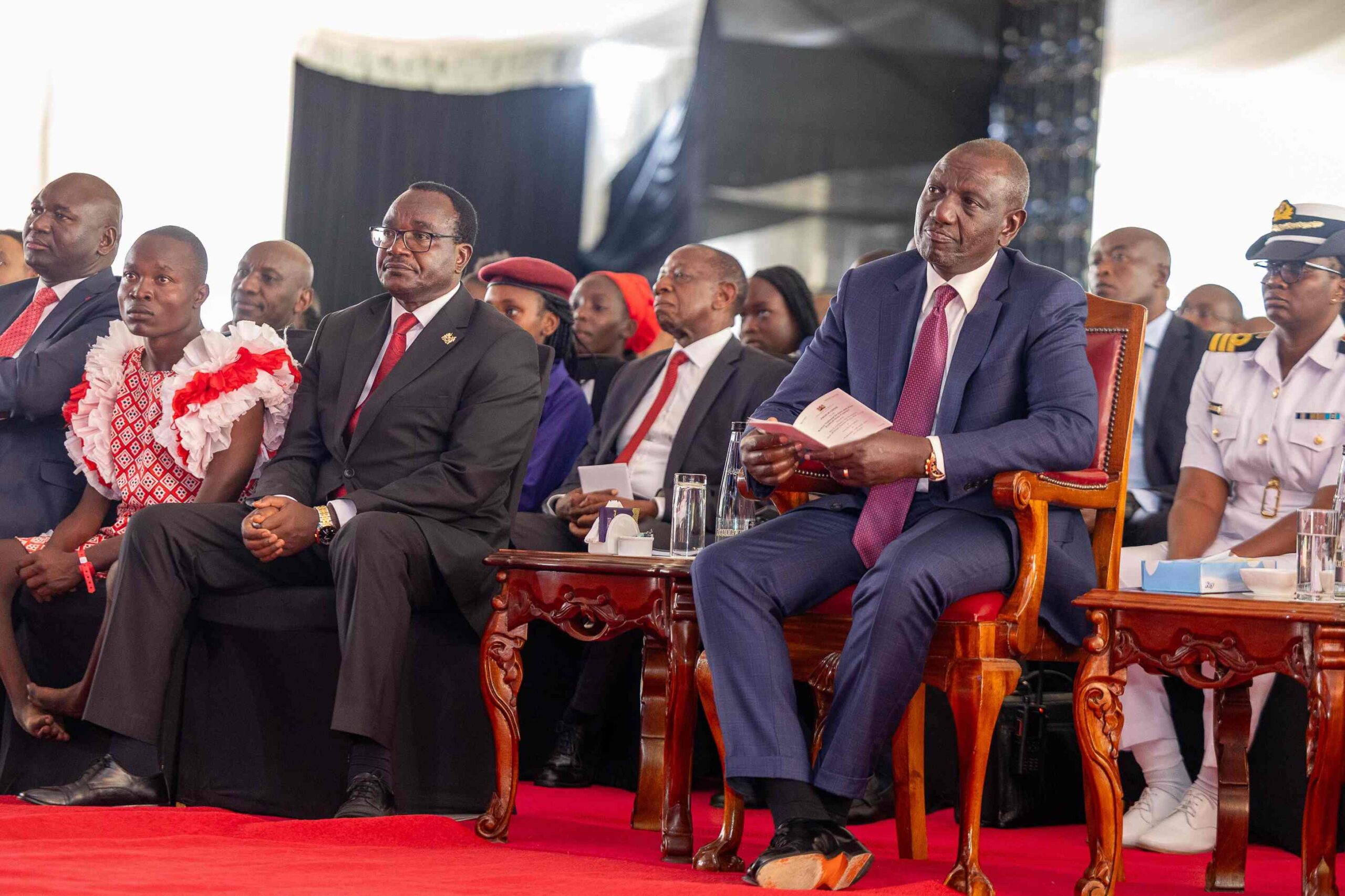 President Ruto condemns use of students for political drama