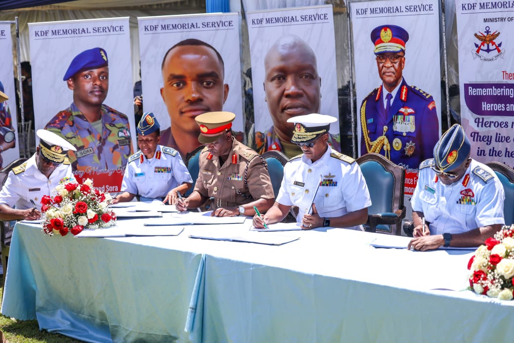 KDF requiem mass pays homage to CDF Ogolla and other crash victims