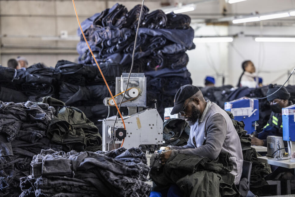 The textile industry is Lesotho's largest employer with more than 35,000 workers. PHOTO/ Roberta Ciuccio / AFP