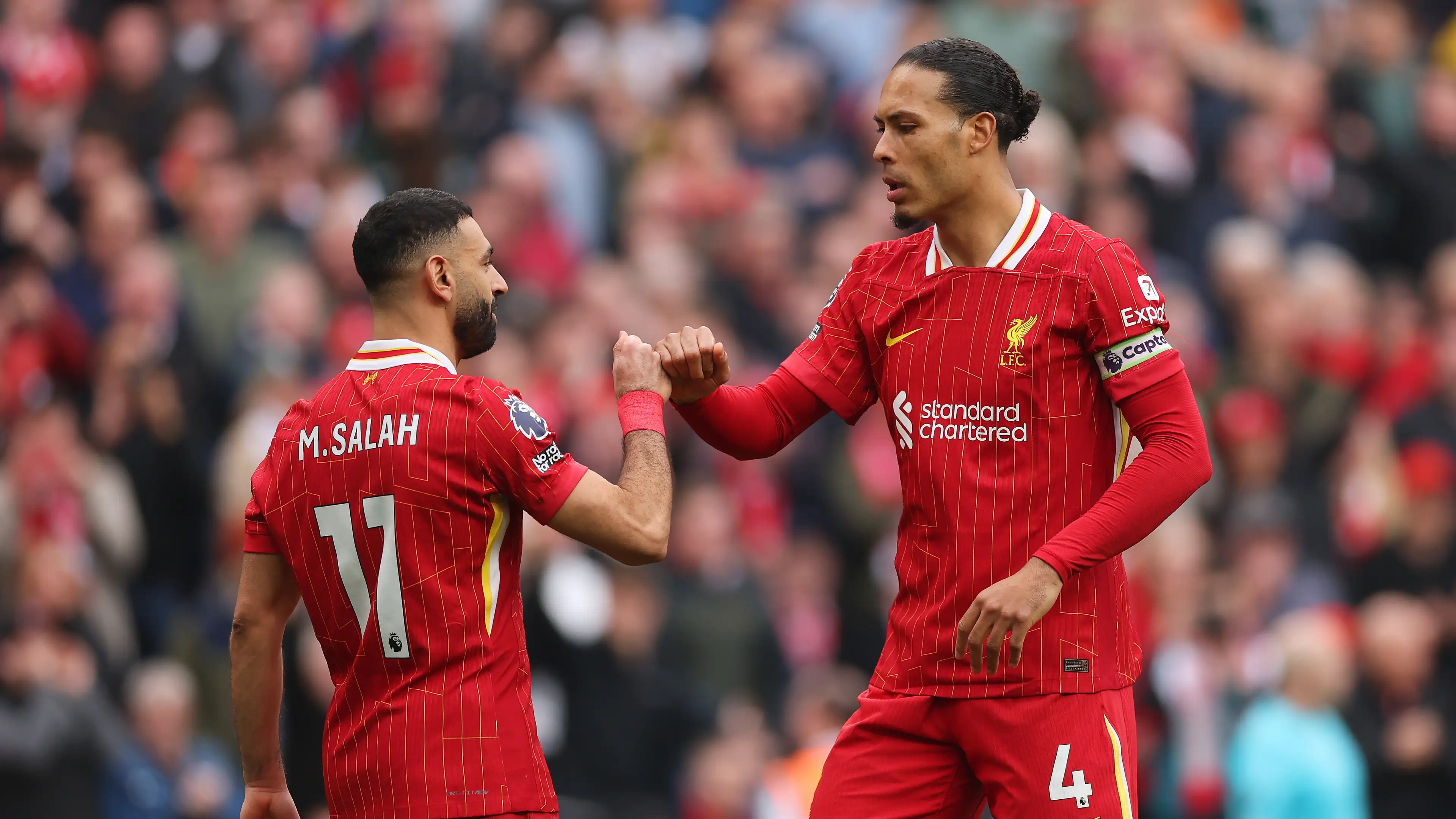 Salah & Van Dijk to sign new Liverpool contract