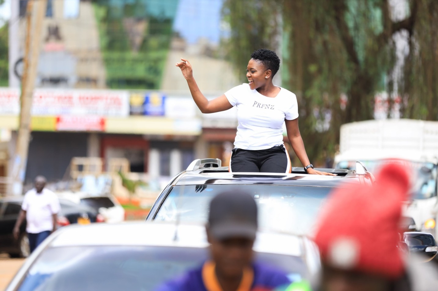 Kitale goons attack modeling contest attended by Mary Biketi