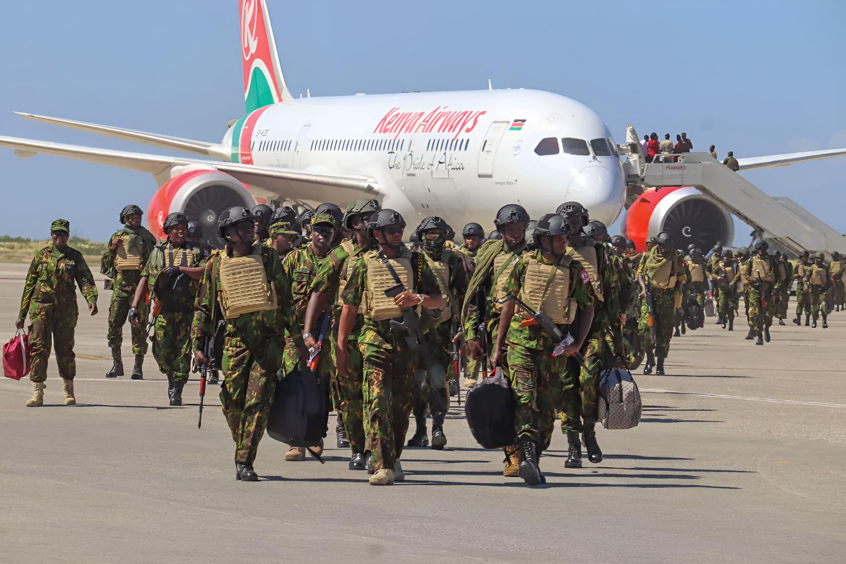 Kenyan police officers prepare to return home after one year in Haiti