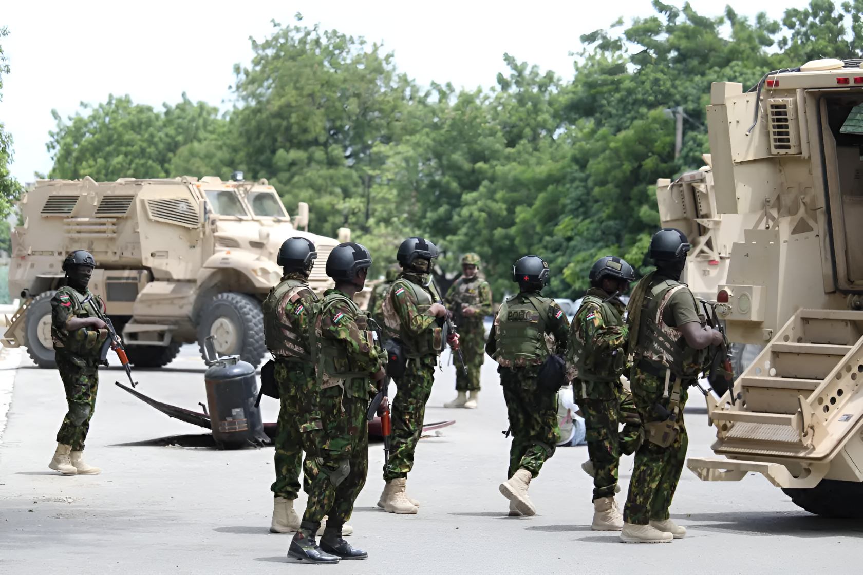 Kenyan-led forces recapture Télcos Station from gangs in Haiti raid