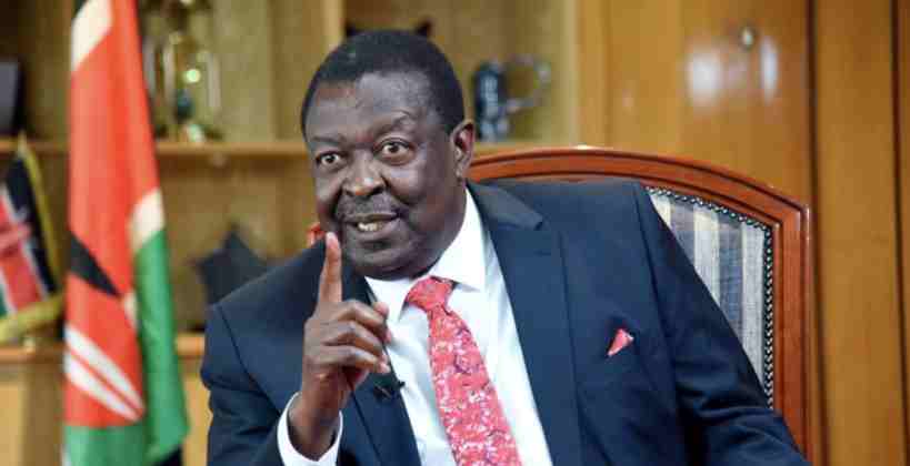 Prime CS Mudavadi in UK for London-Sudan conference