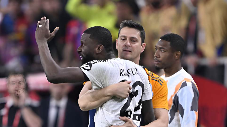 Rudiger faces ban for throwing ice cube at referee during Copa Del Rey final