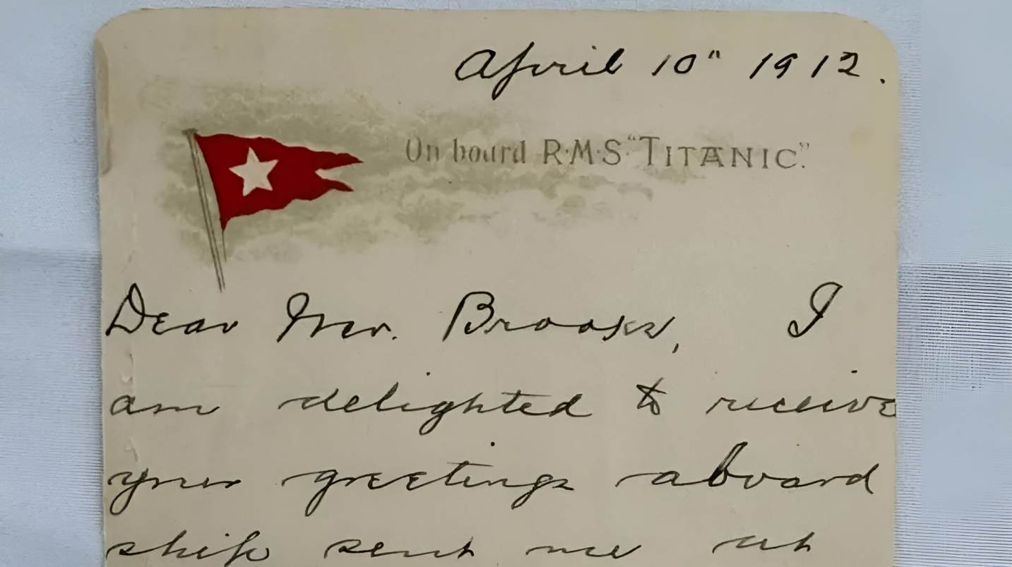 Titanic survivor's letter sold for Sh51 million at auction