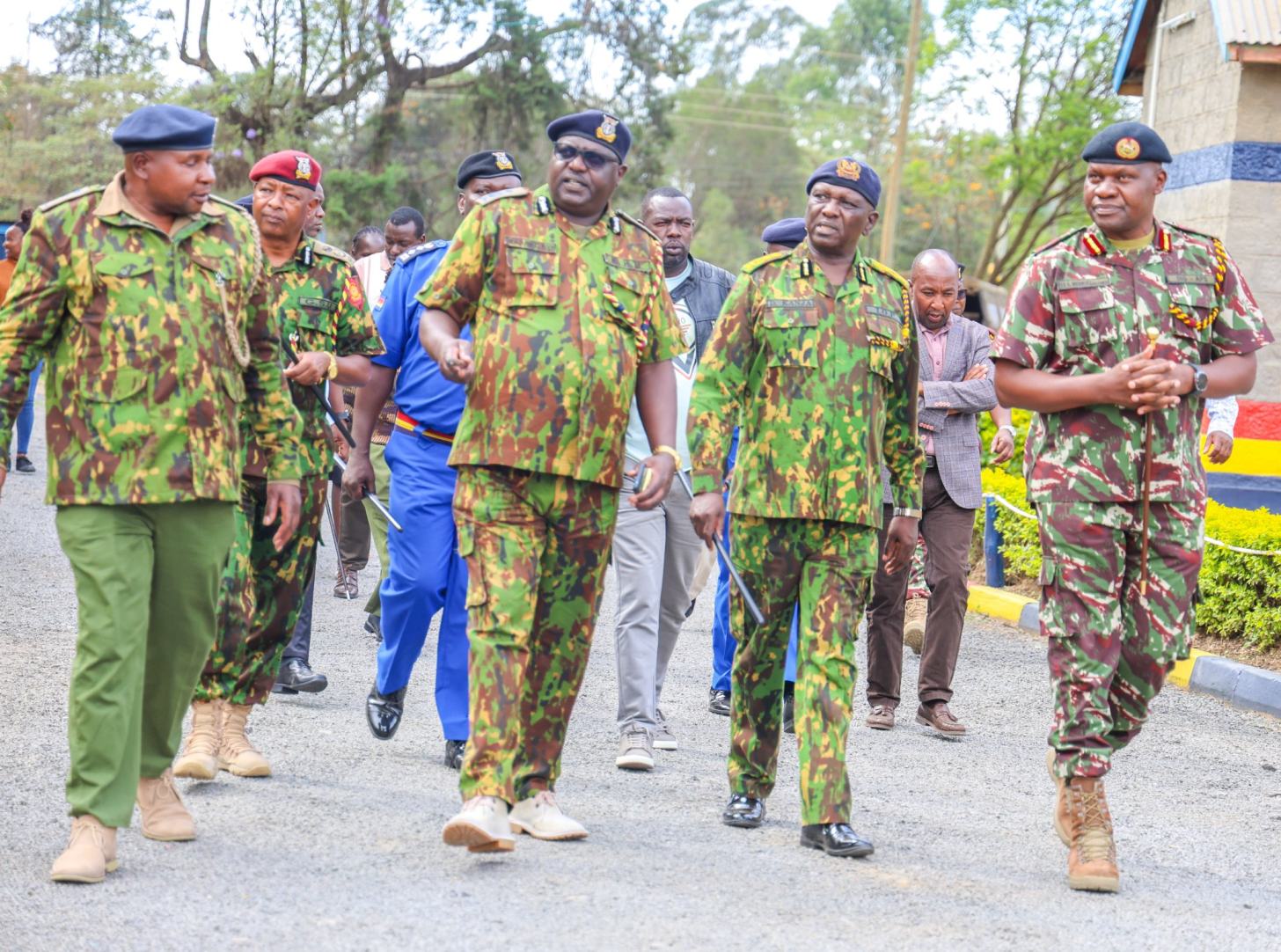 IG Kanja tells officers to uphold the law to curb public complaints