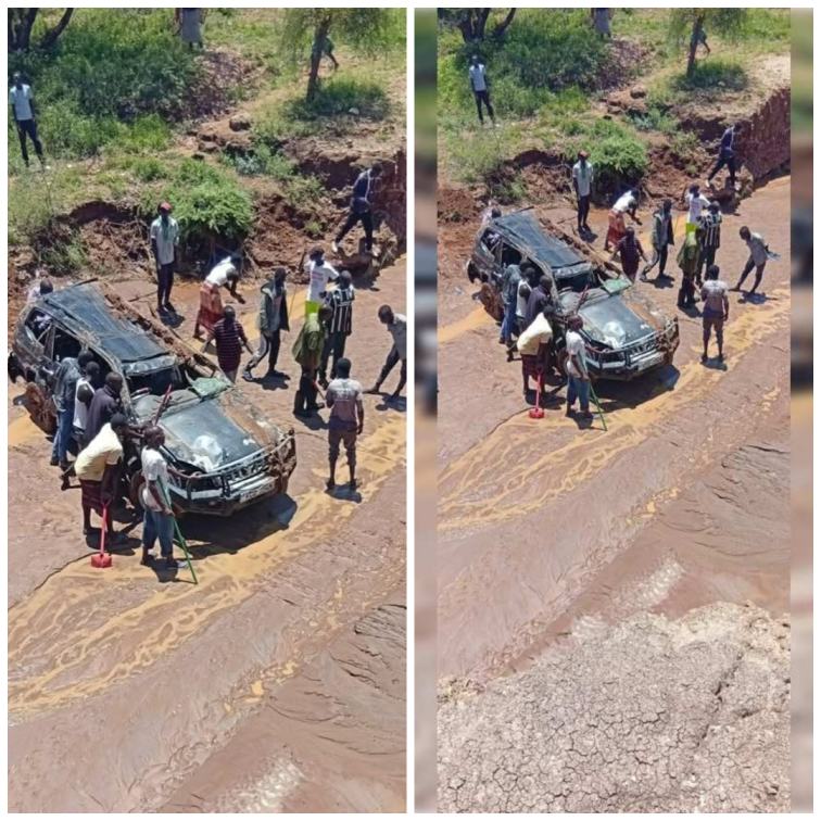 Isiolo: Two missing after MCA’s vehicle swept away by floods
