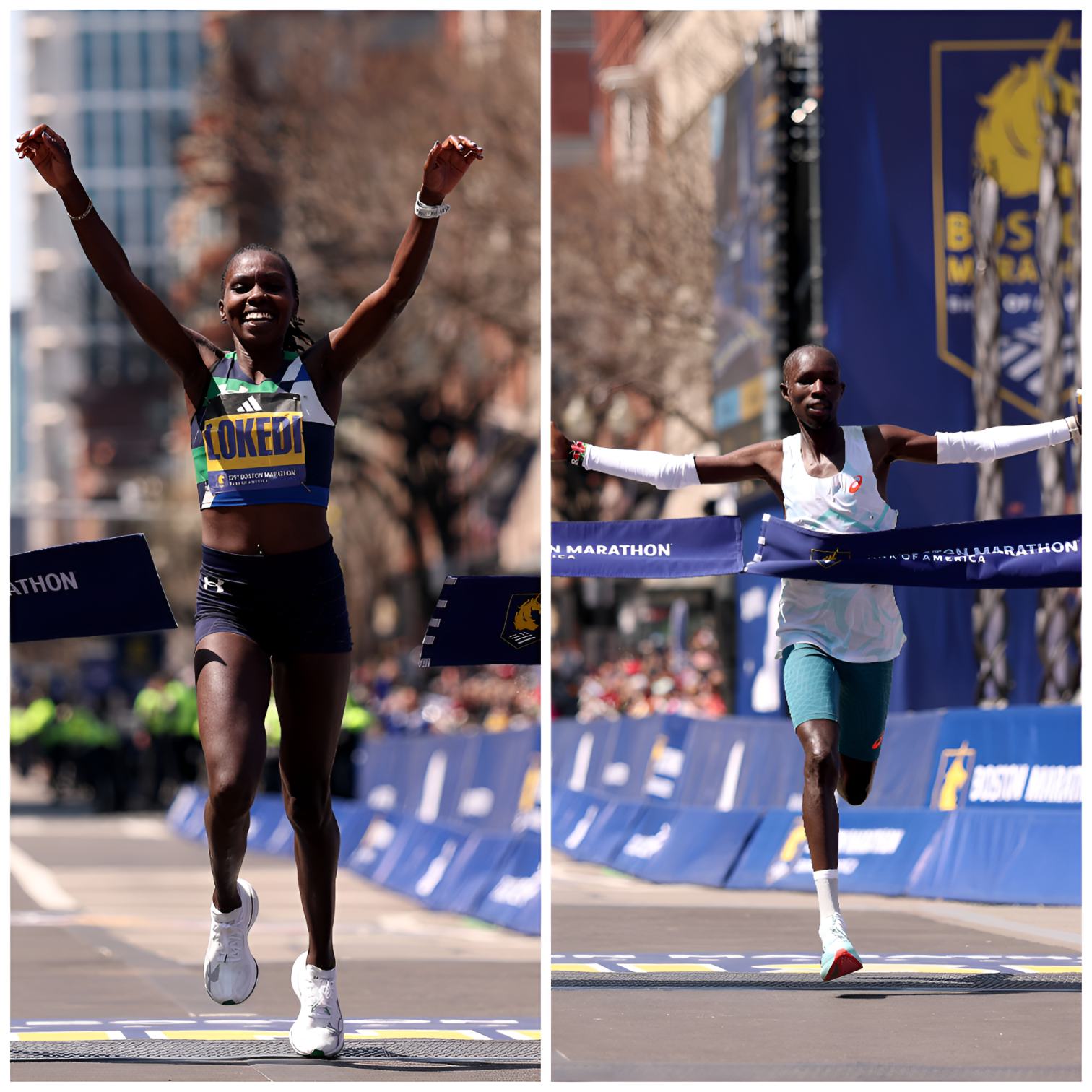 Glory in the US as Kenya's Korir and Lokedi win 2025 Boston Marathon