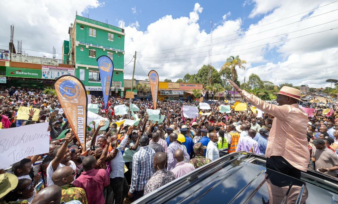 Why IG Kanja was present during Mt Kenya rallies-Ruto