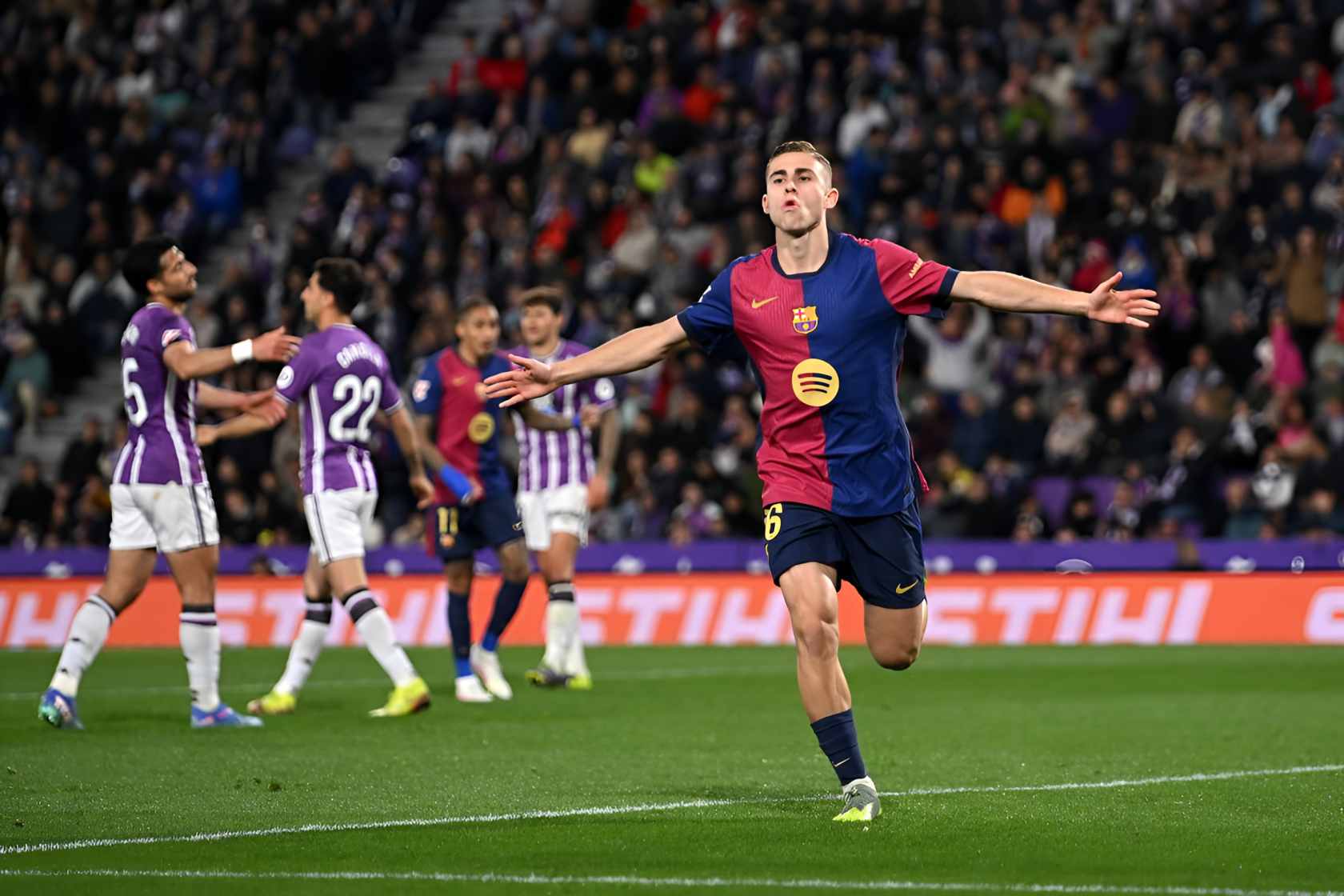 La Liga: Barca go seven points clear after Valladolid win