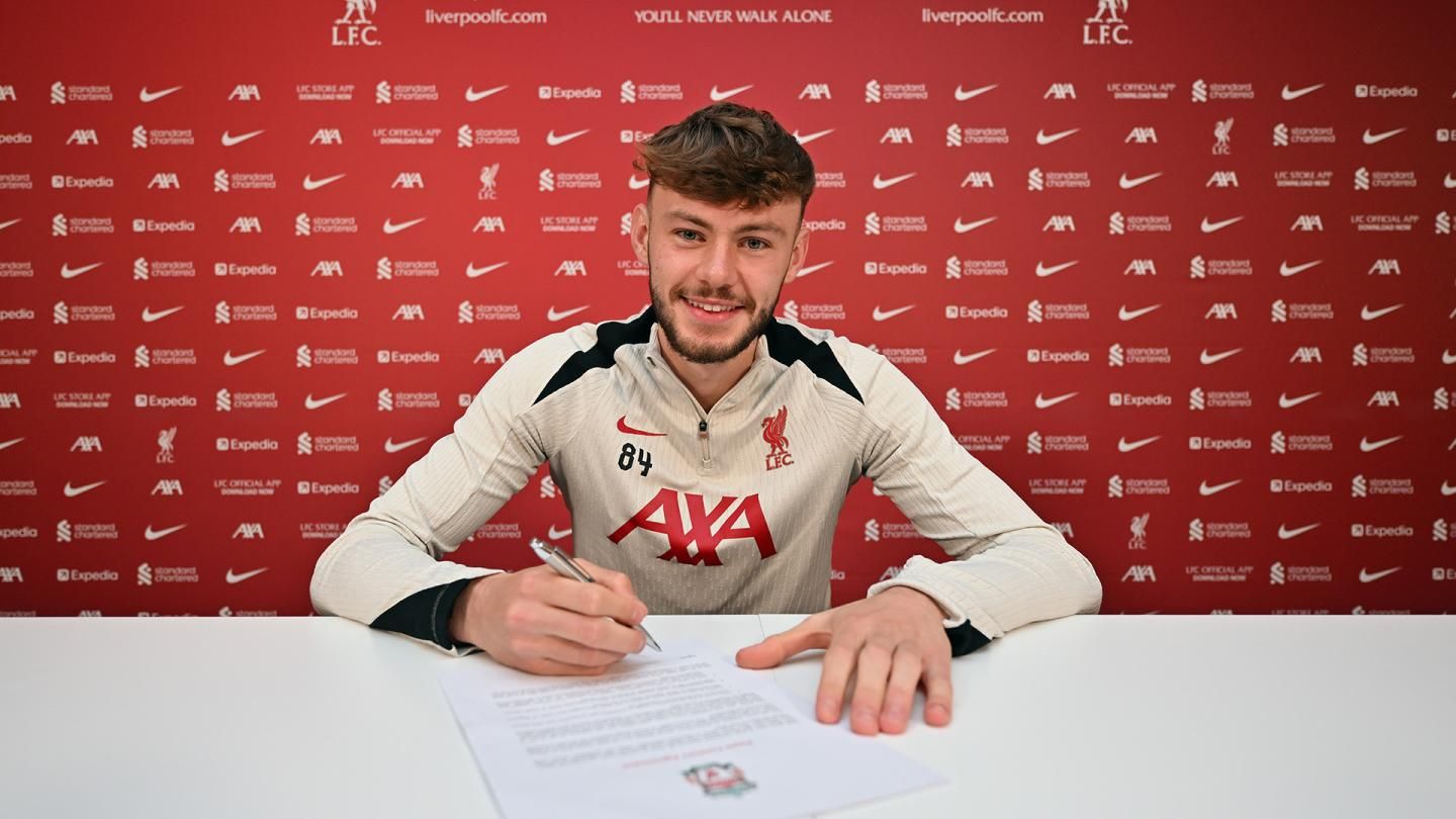 Conor Bradley commits future to Liverpool with new long-term deal