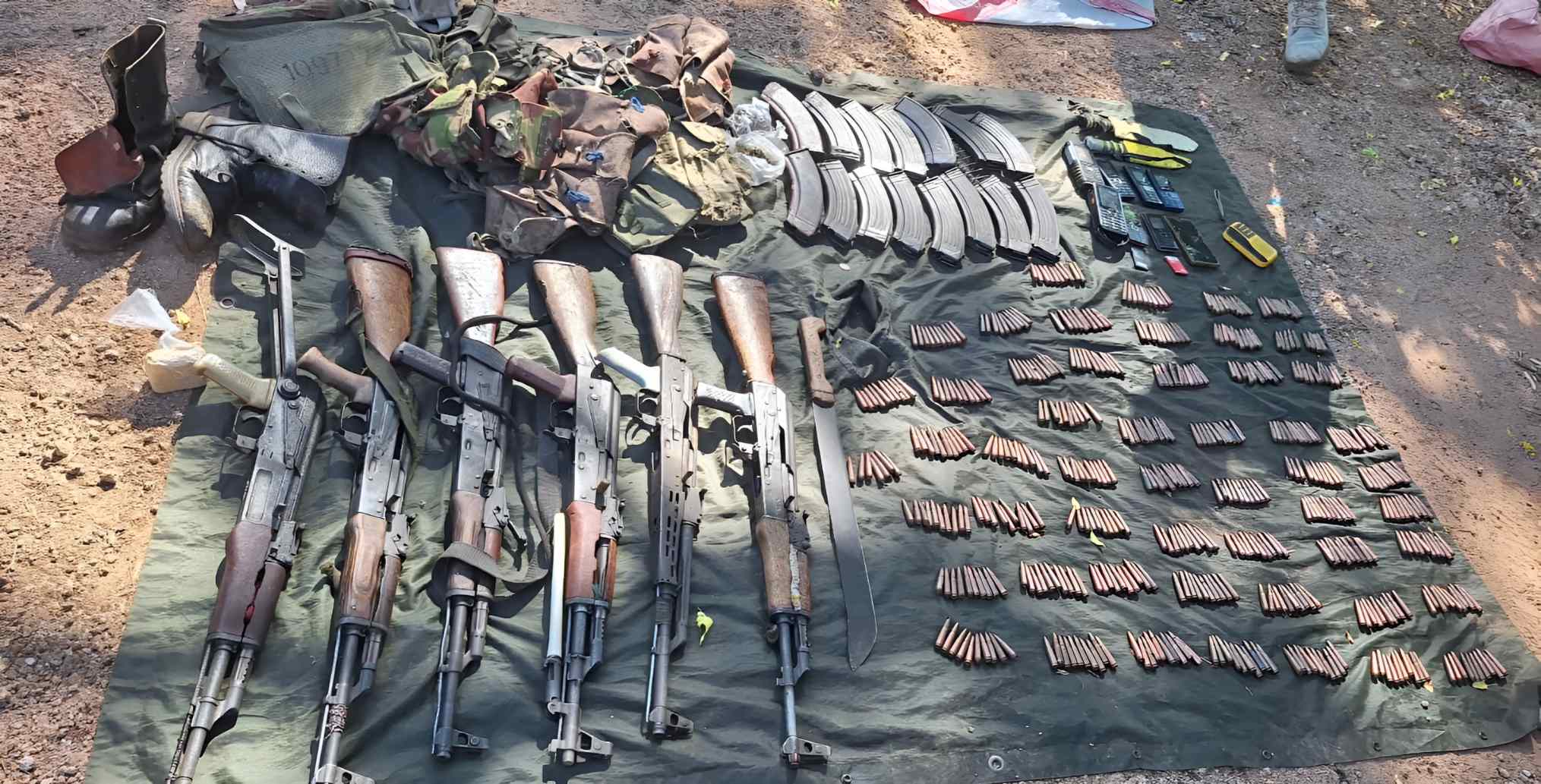 Four suspects dead, six rifles 527 rounds recovered in Meru security raid