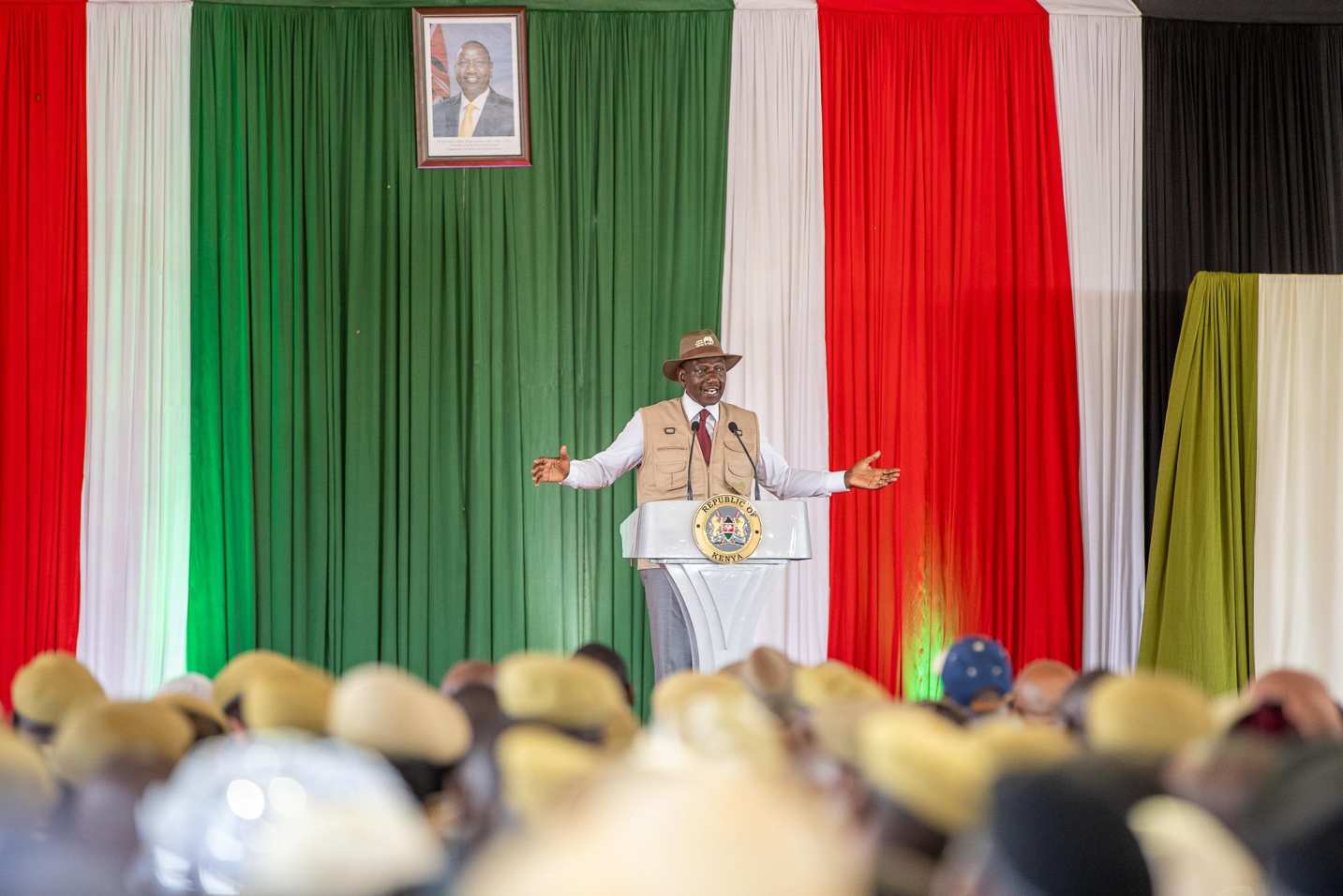 Ruto officiates the launch of the human-wildlife conflict compensation fund