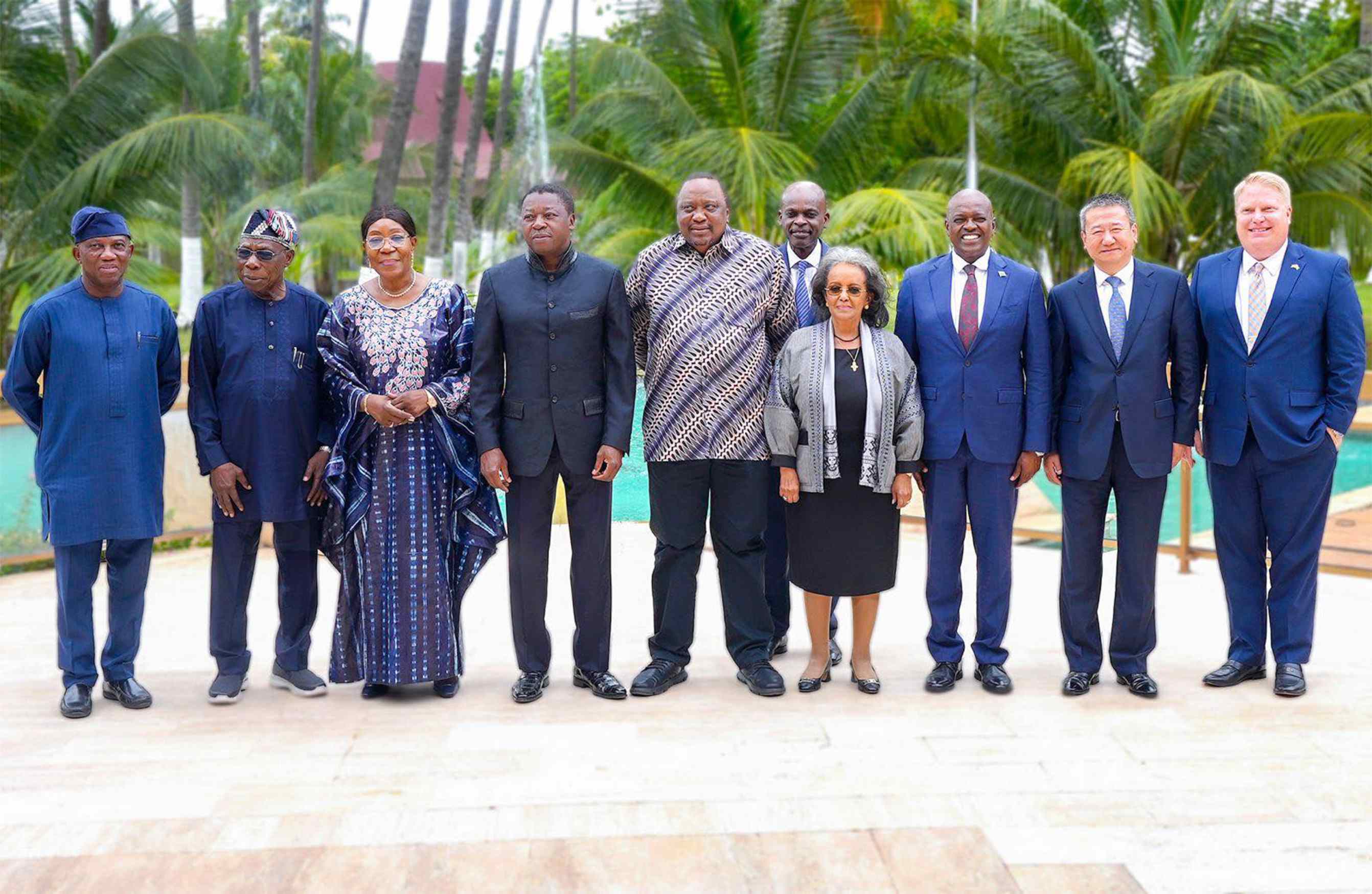 Former President Kenyatta collaborates with AU leaders to promote stability in DRC