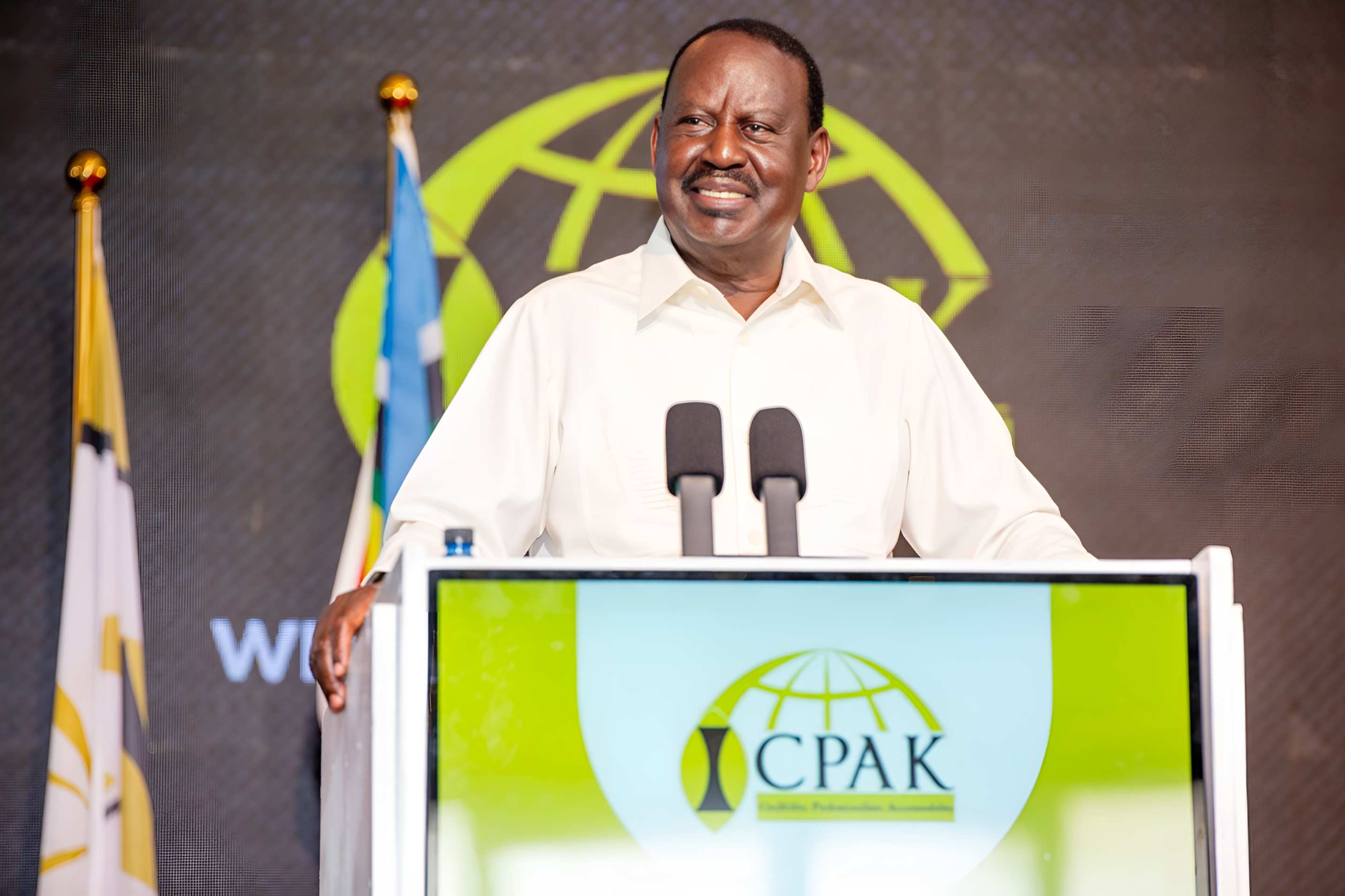 Raila defends ODM members in government, calls for patience