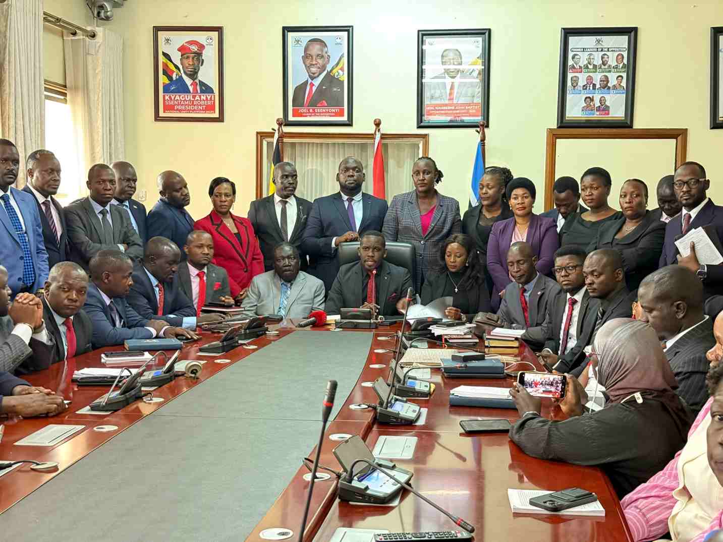 Ugandan opposition MPs refuse to debate bills, claim process is controlled