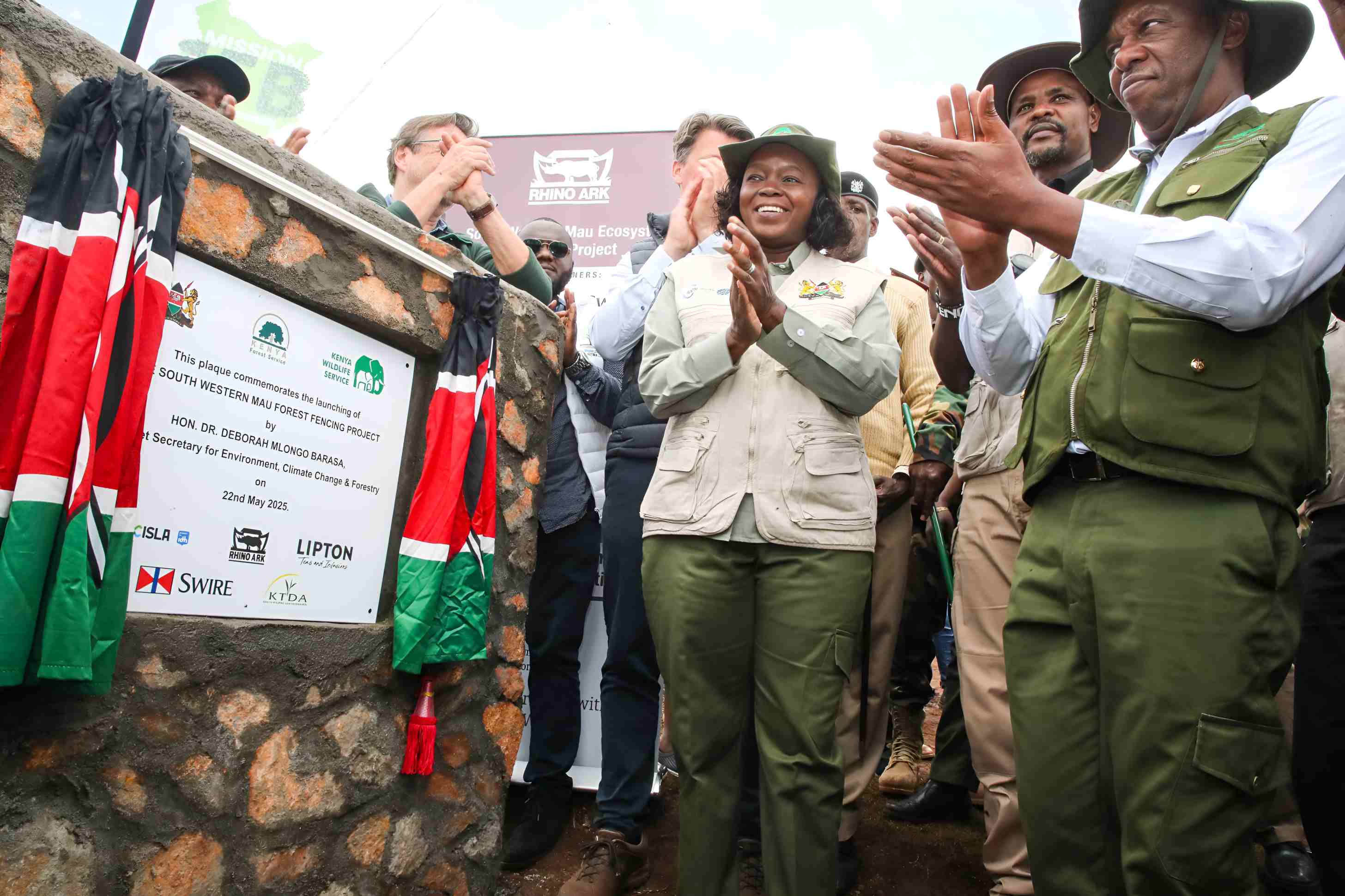 Fencing project unveiled in South West Mau Forest